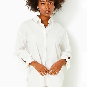 Lilly Pulitzer Lesia Relaxed Button Down Shirt